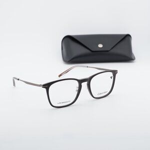 Calvin Klein CK22524LB 605 Rectangle Eyeglasses 54mm - Red/Gunmetal